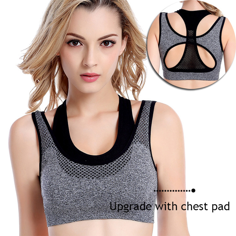 Underwire Bra Padded - Противоударный дышащий спортивный бюстгальтер, бесшовный бюстгальтер
