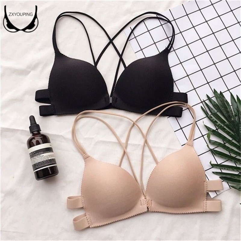 Цельный модный бюстгальтер пуш – обзор и цена Plunge Bra Push Up