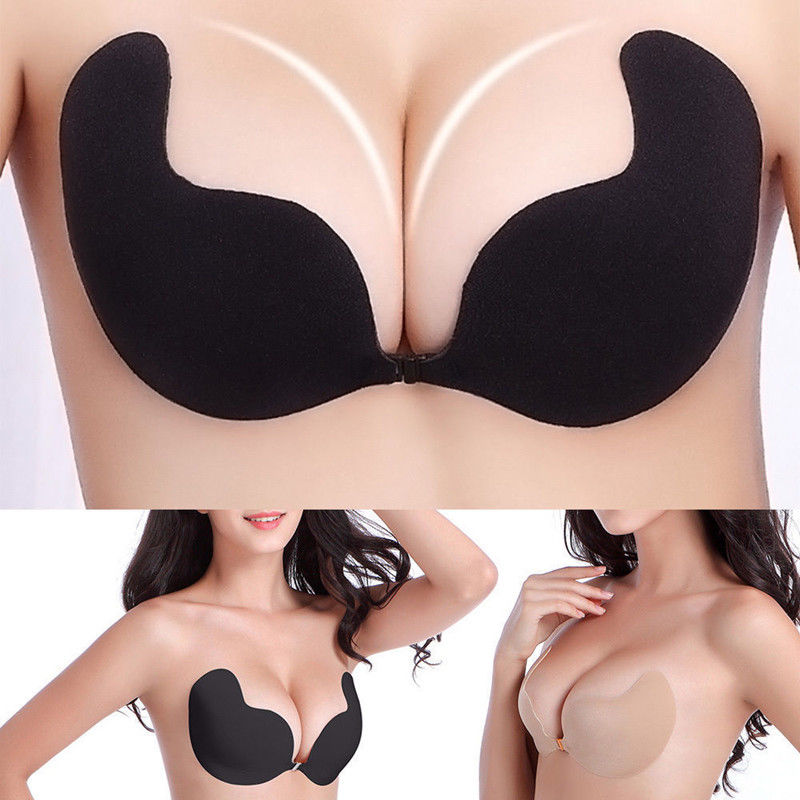 Женский клейкий бюстгальтер с  – обзор и цена Backless Bra Sticky